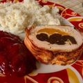 Miss(Si)X Cooksnap-ja, amikor elkészítette a(z) Aszalt szilvás, camembert sajtos, diós pulykamell őzgerincben receptet.