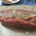 El cooksnap de Fidel Esquivel cuando hizo Rollo de carne.