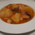 El cooksnap de Jose Carlos Sanchez cuando hizo Guiso de pulpo.
