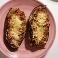 El cooksnap de Pablo Alonso cuando hizo Berenjenas rellenas de carne y verduras con bechamel gratinado.