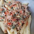El cooksnap de Norali cuando hizo Papas con crema y verdeo.