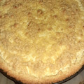El cooksnap de Titan Lauty Clari cuando hizo Tarta de ricota con dulce de leche.