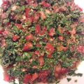 صورة من طـبخآت يآسـمـين🌹🌷، شاركها بعد تجربة وصفة تبولة تركية 🌿🍅🌶🍋