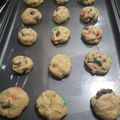 Sarah Kazee's cooksnap of when they made Delicious Chewy Chocolate Chip and M&M Cookies.