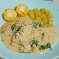 Cooksnap dari Neneng Evi Kusniati untuk resep Creamy Chicken Spinach