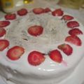 El cooksnap de Zoigel María Peralta cuando hizo Torta Tres leches con merengue.