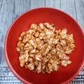 El cooksnap de Dani Bessón cuando hizo Espectacular snack saludable con sabor a Doritos utilizando tostadas de arroz !! Fácil, sin gluten y EXQUISITO!.