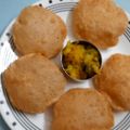 Priyaramesh Kitchen's cooksnap of when they made #combo1 பூரி.