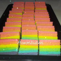 Cooksnap dari @tin_tientien untuk resep Bolu kukus PELANGI mini ide jualan 5 telur (loyang 20x20)