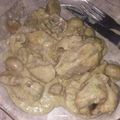 El cooksnap de Luuh Gonzalez cuando hizo Pollo con champiñón y crema ♡.