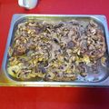 El cooksnap de Francisco Cuadrado cuando hizo Chuletas de aguja al horno con champiñones.