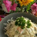 Cooksnap dari Dw's Kitchen untuk resep Fettuccini Alfredo