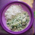 Cooksnap dari Tisa Annisa untuk resep ayam saus keju bayam *edisi bocah 1y+