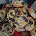 El cooksnap de Virginia Yrady de Pirotti cuando hizo Facturas-Caracolas de hojaldre.
