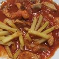 El cooksnap de Sandra Foronda Melchor cuando hizo Magro con tomate 2.0.