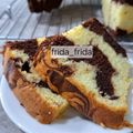 Cooksnap dari frida frida untuk resep Marmer Cake 6 Telur Lembut, Panggang Oven