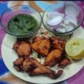 Deepika Arora का कुकस्नैप जब उन्होंने क्रिस्पी चिकन पकोड़ा (Crispy Chicken pakoda recipe in Hindi) बनाया था।