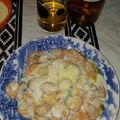 El cooksnap de Anne Mattas Schwenzel cuando hizo Ñoquis de calabaza con crema de verdeo.