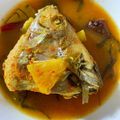 Cooksnap Cempaka Putih semasa beliau membuat Kengsom Ikan Siakap.