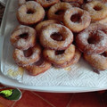 El cooksnap de loles cuando hizo Donuts caseros (Thermomix).