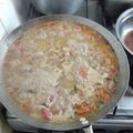 El cooksnap de Joaquín David Bonavita cuando hizo Arroz con calamares.
