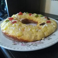 El cooksnap de Analia Real cuando hizo Rosca de Pascua casera.