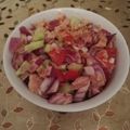 Cooksnap-ul lui Elvira Popescu atunci când a preparat Salată simplă cu ton.