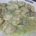 El cooksnap de DANIEL MENENDEZ cuando hizo Almejas de Carril en salsa verde.