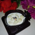 Nirmala Rajput का कुकस्नैप जब उन्होंने अंगूरी  रसमलाई (angoori rasmalai recipe in Hindi) बनाया था।