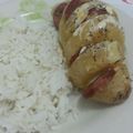 Cooksnap de BrendaLee quando cozinhou Batata recheada de microondas.