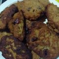 El cooksnap de Gloria Esther Gutiérrez cuando hizo Tortitas de plátano con pasas y cacahuate a la Mario's.