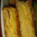 El cooksnap de Marion Magro cuando hizo Tarta de jamón y queso con masa líquida.