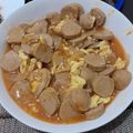 Cooksnap dari Isa untuk resep Sosis telur asam manis