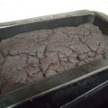 El cooksnap de Shirley cuando hizo Brownie en tiempos de cuarentena.