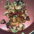 El cooksnap de Susy Gro Del Pozo cuando hizo Champiñones salteados.