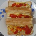 Cooksnap của Cau Hai khi họ làm theo món Sandwich trứng