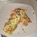 El cooksnap de La Mona Monona cuando hizo Canelones de acelga y carne.