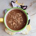 El cooksnap de Barbymeco cuando hizo Mousse de plátano y chocolate 🍌🍫.