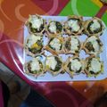 El cooksnap de Juan Carlos Linero cuando hizo Canastitas de acelga y queso.