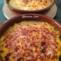 El cooksnap de Encar cuando hizo Espaguetis de calabacín con crema de calabaza.
