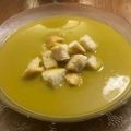 El cooksnap de Laucita cuando hizo Crema de espárragos trigueros.