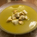 El cooksnap de Laucita cuando hizo Crema de espárragos trigueros.