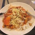 Christie's cooksnap of when they made Sweet Potato & Chickpea Curry -Vegan.