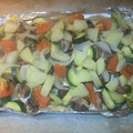 El cooksnap de Esther cuando hizo Verduras al horno en su jugo al papillote.