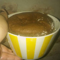 El cooksnap de Vicky Nuñez cuando hizo Brownie en microondas.