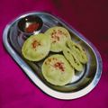 K D Trivedi का कुकस्नैप जब उन्होंने ढोकला (dhokla recipe in Hindi) बनाया था।