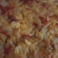 El cooksnap de Pilar Serrano Gómez cuando hizo Repollo salteado.