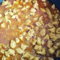 El cooksnap de Lourdes cuando hizo Pollo al curry con leche de coco.
