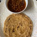 fatima khan का कुकस्नैप जब उन्होंने मसाला लच्छा पराठा (Masala lachha paratha recipe in hindi) बनाया था।