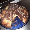 El cooksnap de Andrea Flores cuando hizo Torta marmolada de chocolate y naranja 🍊🍫.